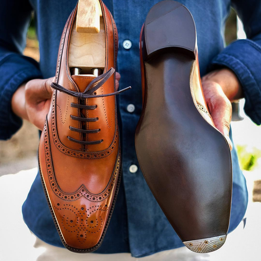 Classic Design Brogue dress formal shoes