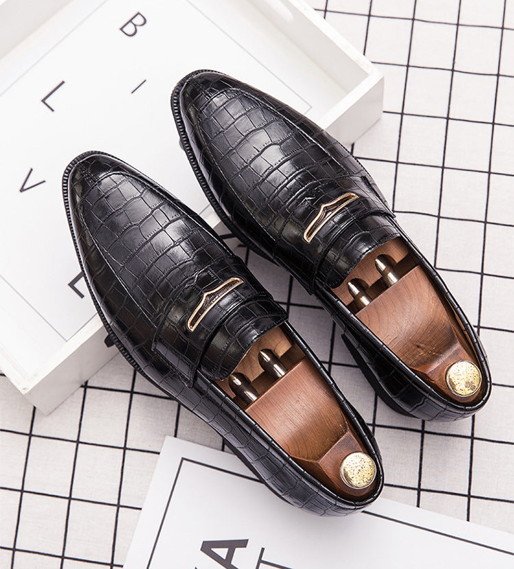 Business Men's Fashion British Plus Size Casual Shoes Loafers