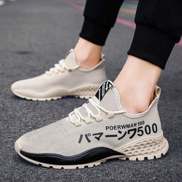 Spring Fashion & Comfortable Running Lace-up Sneakers For Men