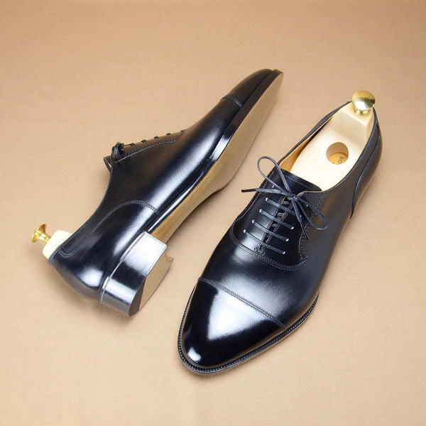 New men's lace-up fashion leather shoes