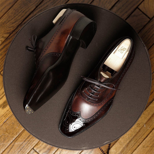Brown Oxford Dress Shoes