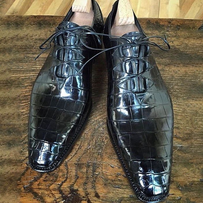 Black Lace Up Dress Shoes