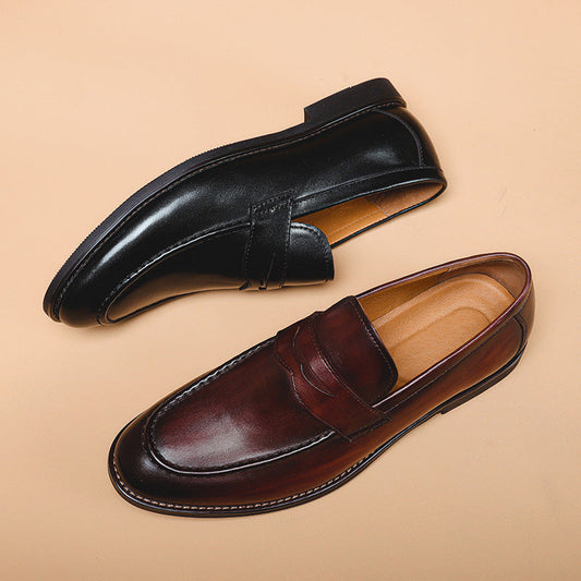 Classic men's leather shoes series 32