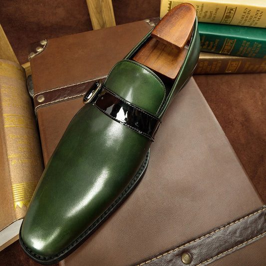 Men Luxury Genuine Leather Loafer Shoes