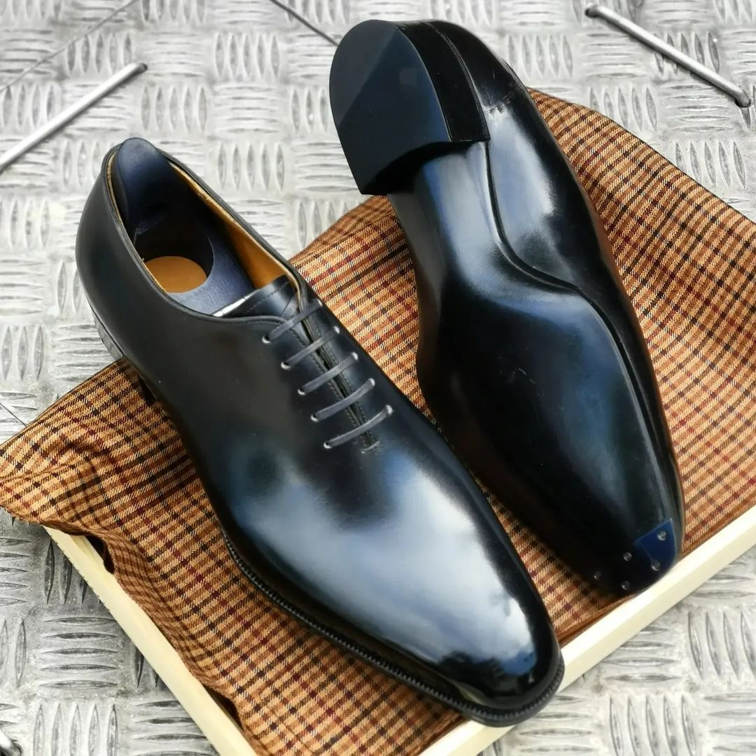 Black Simple Oxford Shoes