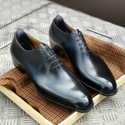 Black Simple Oxford Shoes