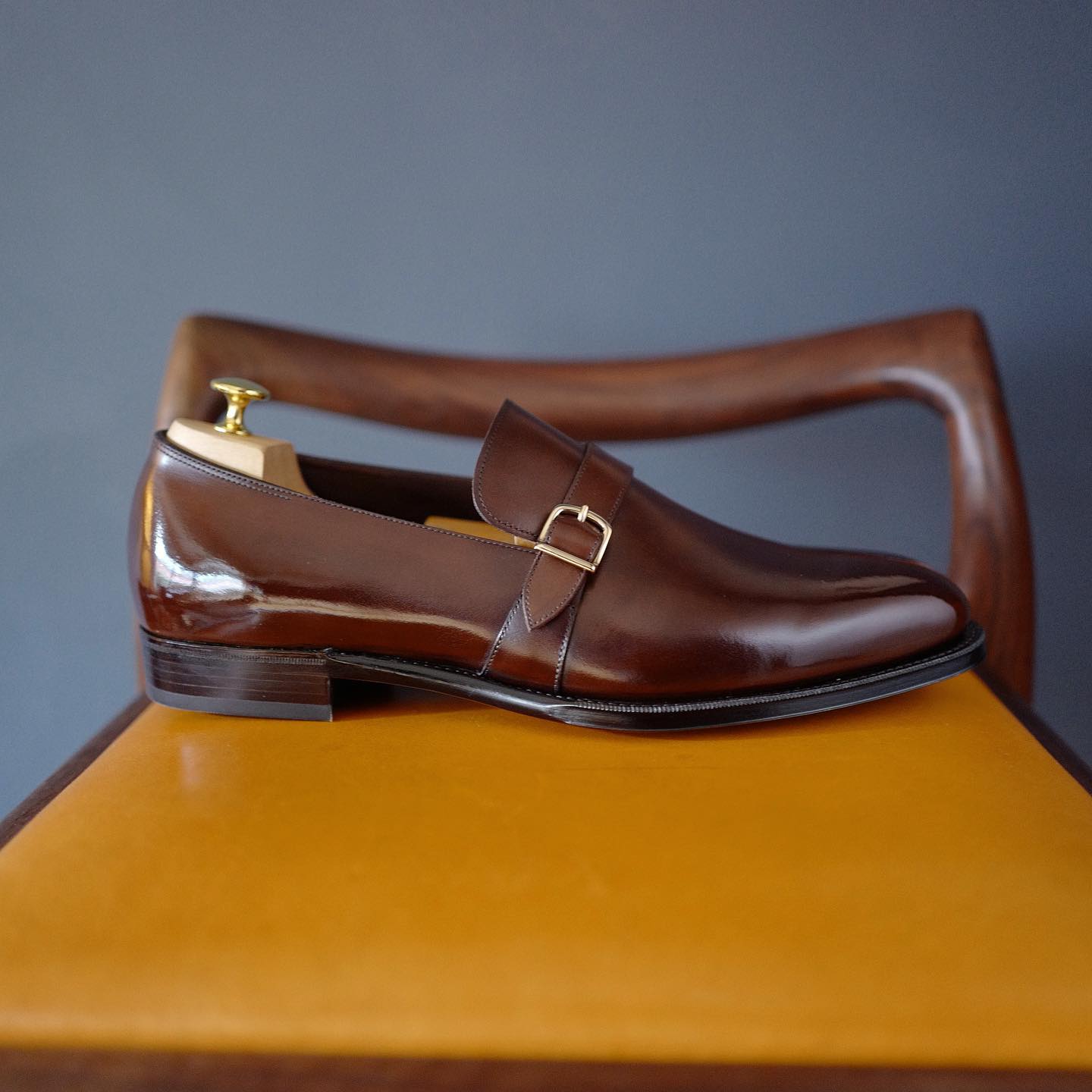 Clemens Single Buckle Slip-On Shoes