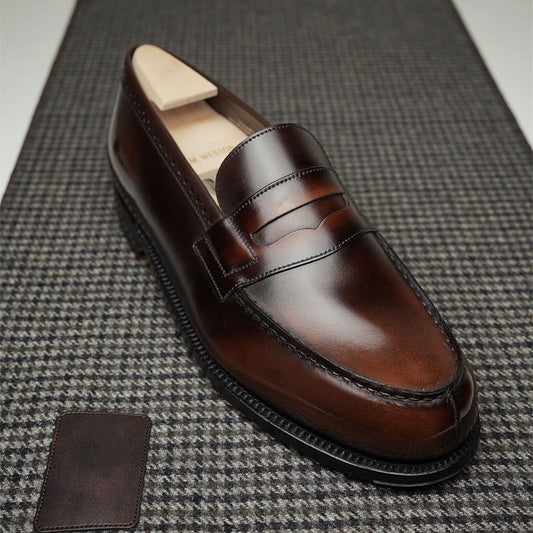 Polished Vintage Classic Loafers