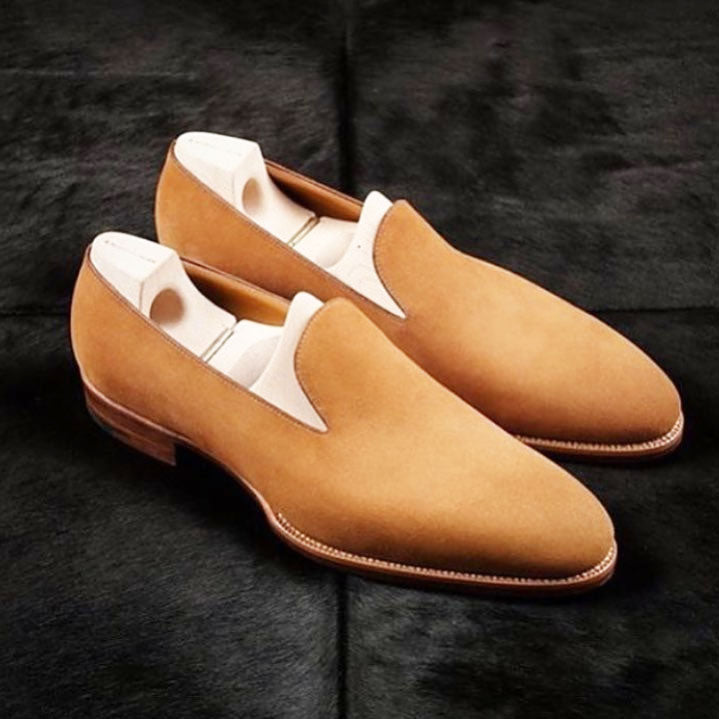 Brown Slip-On Loafers（Pre-sale）