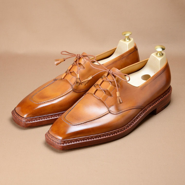Leather Men's Classic Handmade Oxford Shoes