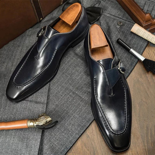 2021 New Men Fashion Trend Business Casual Dress Shoes