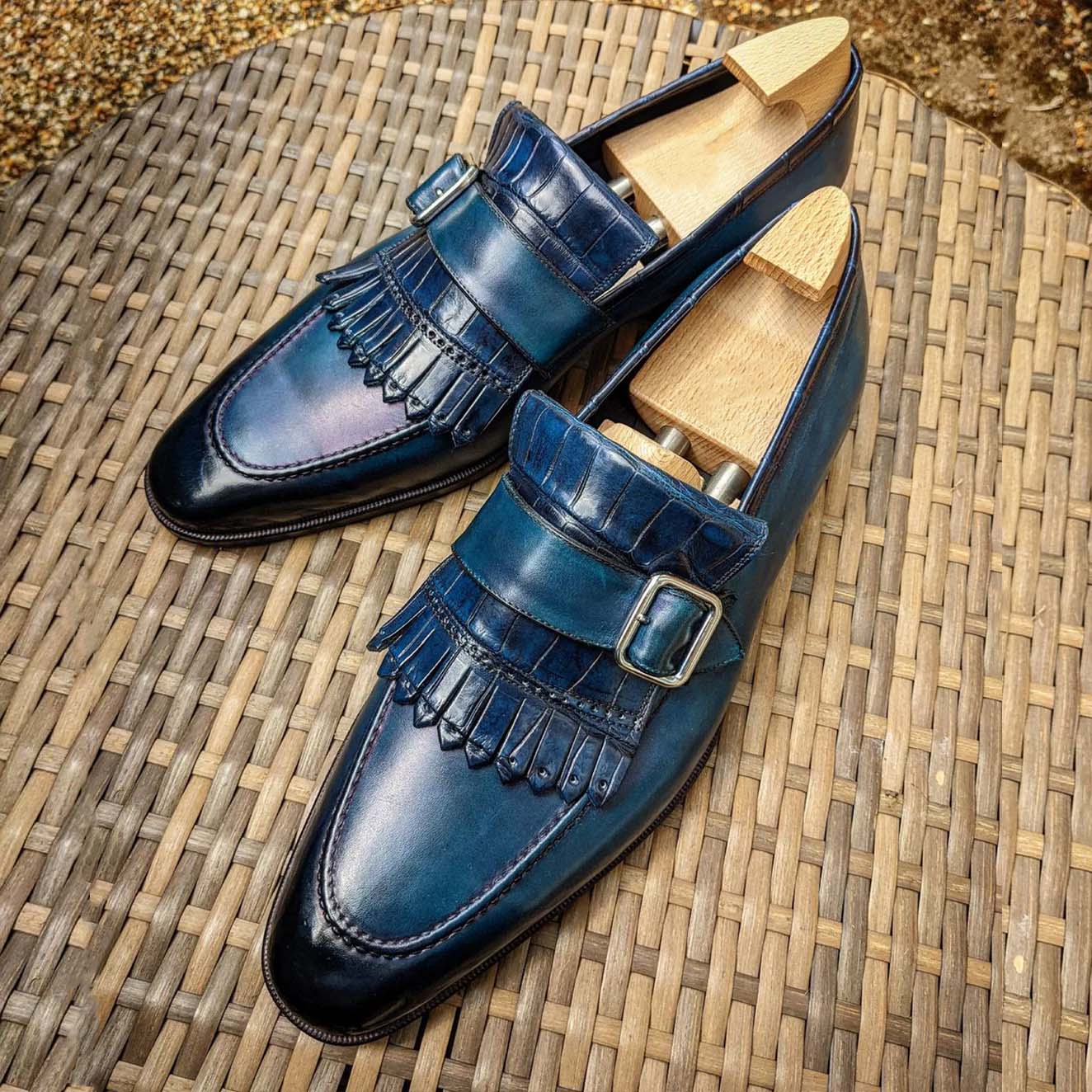 latest Crocodile Golf Loafers