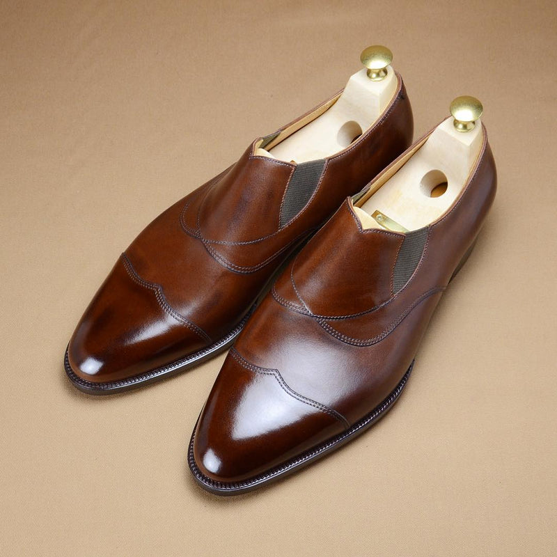 New fashion design slip-on leather shoes