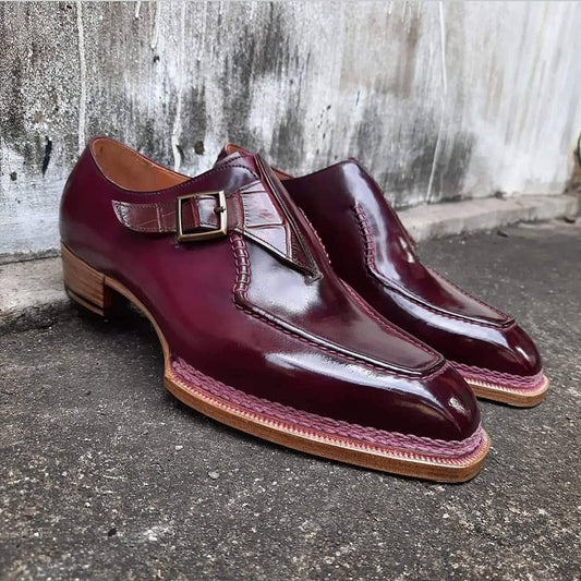 Men's classic monk shoe