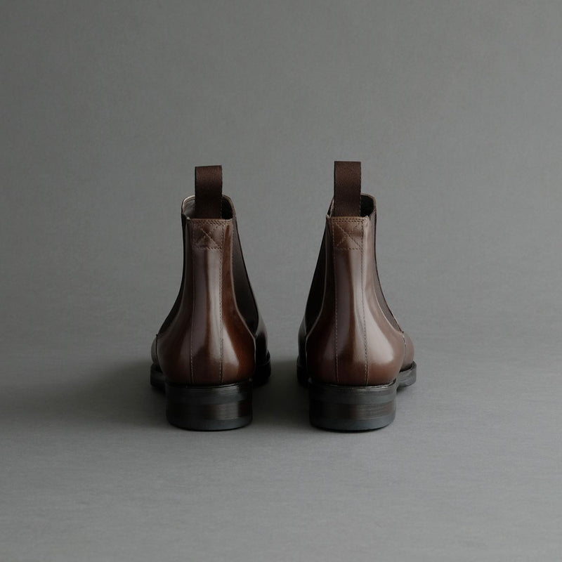 Dark Brown Fashion Handmade Genuine Leather Men's Business Boots