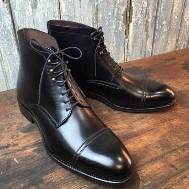New Fashion Hot Sale Men_s Dress Shoes Pu Leather Boots