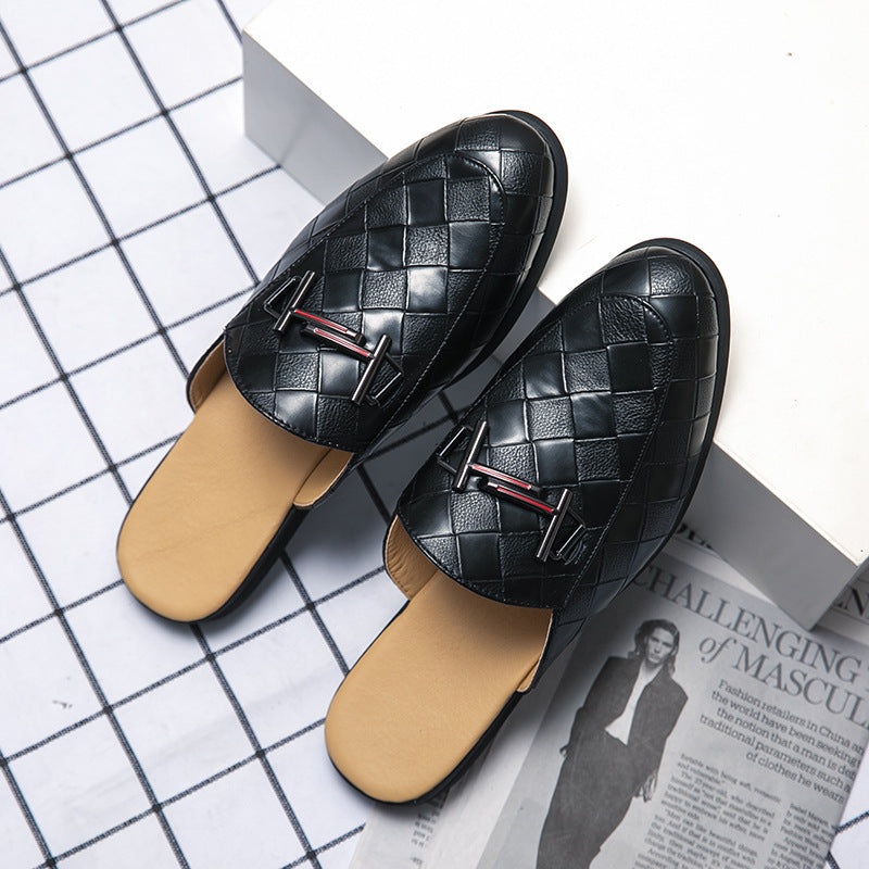 Men's Casual Breathable Fashion Half Slippers