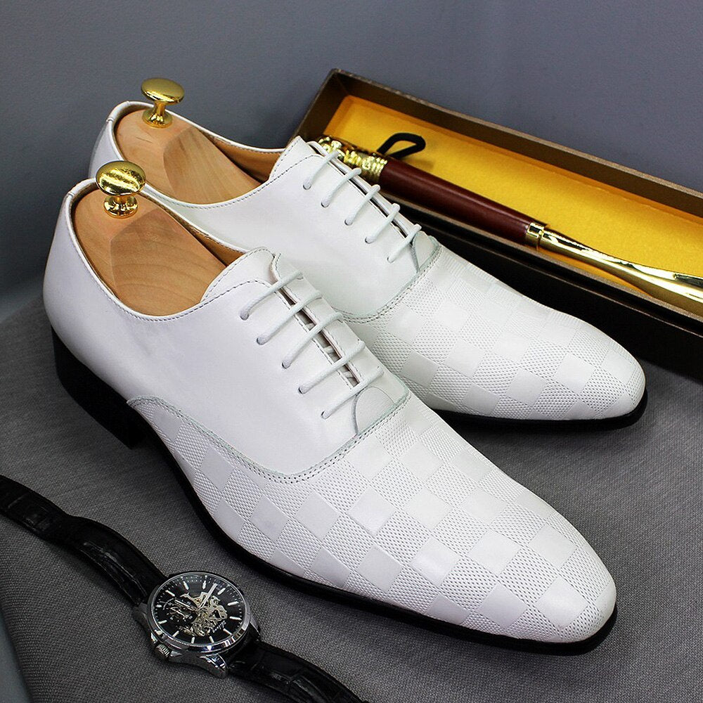 Luxury Italian Mens Oxford Shoes