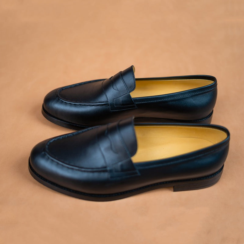 Fashion Black Dress Shoes Loafers