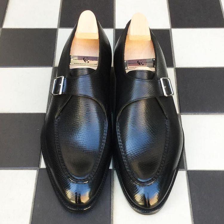 Side Buckle Dress Shoes