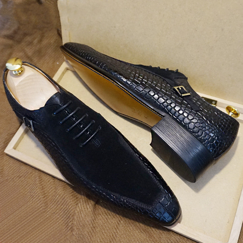 Luxury Men Oxford Shoes Lace up Dress shoes