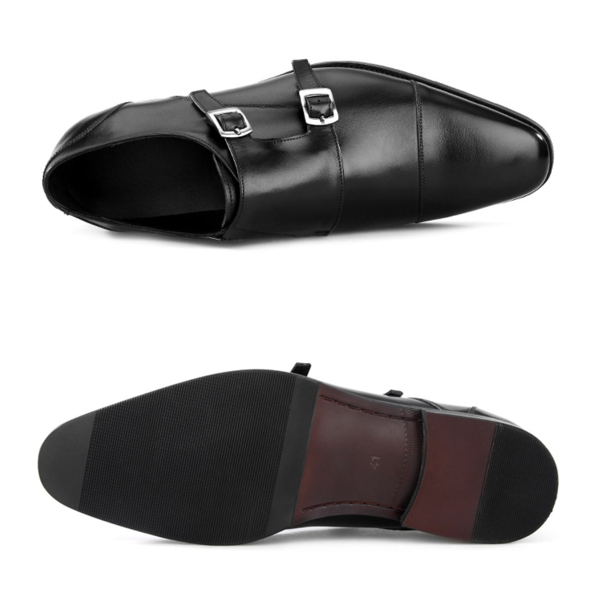 leather fashion munch shoes