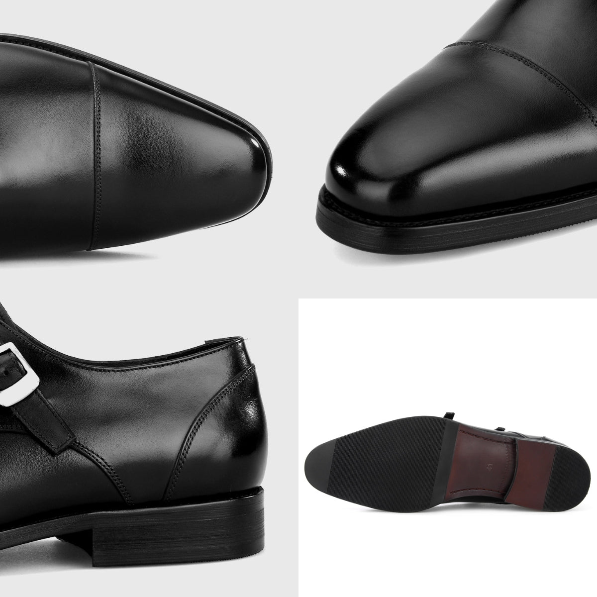 leather fashion munch shoes