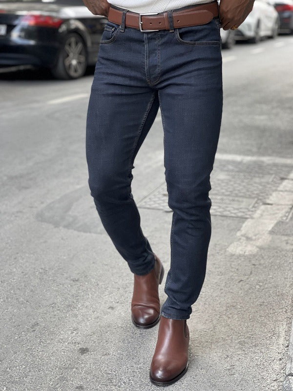 Franklin Blue Slim Fit Jeans