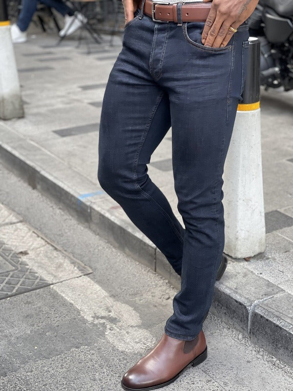 Franklin Blue Slim Fit Jeans