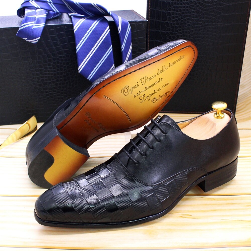 Luxury Italian Mens Oxford Shoes