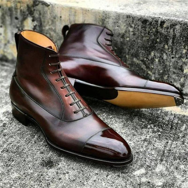 New Men Shoes Fashion Trend Classic All match Dress Boots