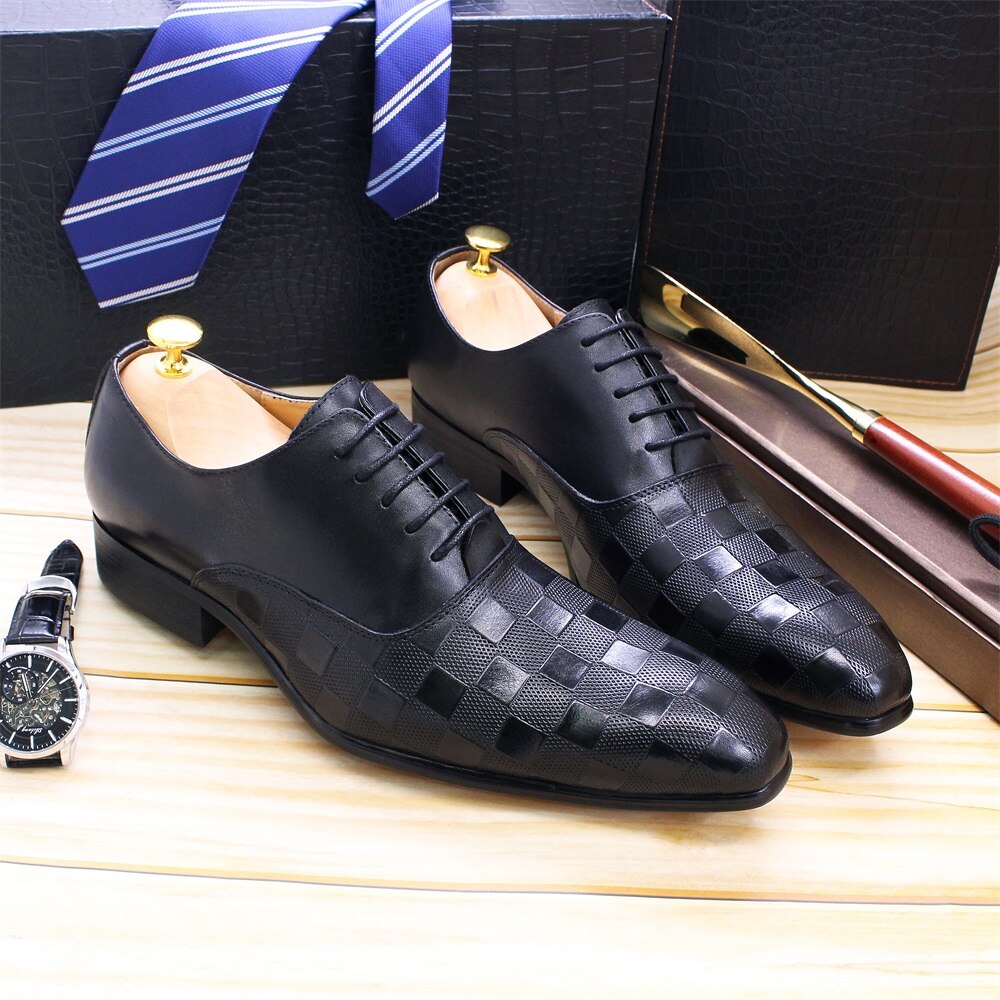 Luxury Italian Mens Oxford Shoes