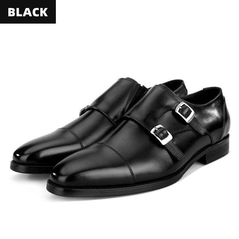 leather fashion munch shoes