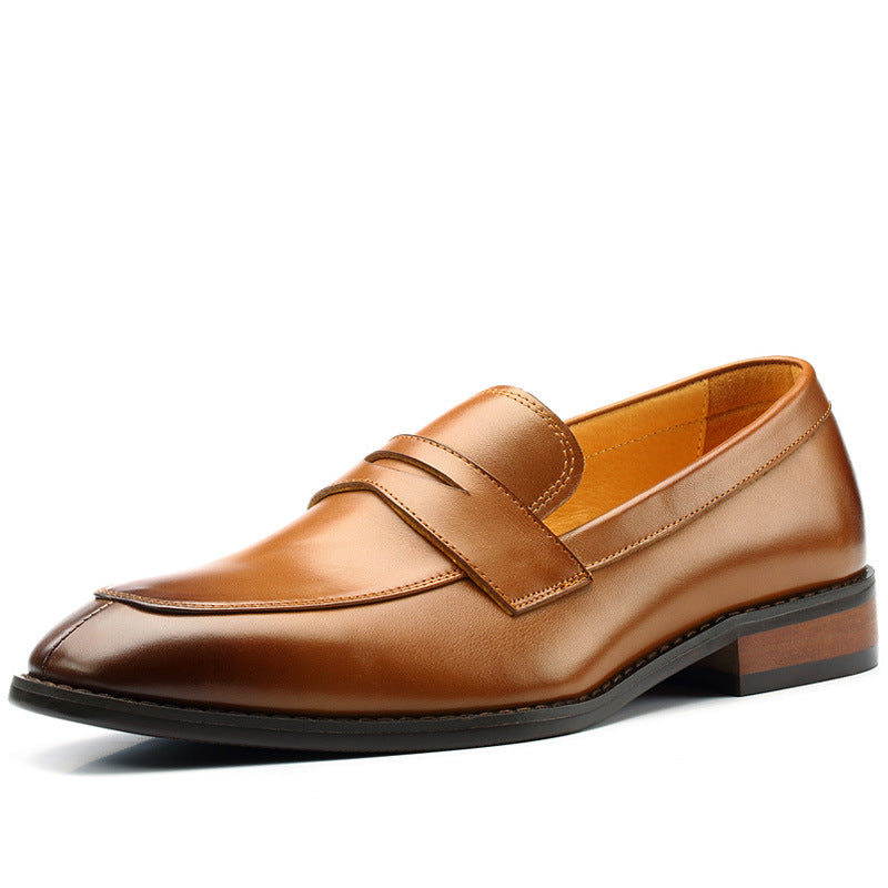 Business Casual Lazy Slip-On Pointed Toe Loafers
