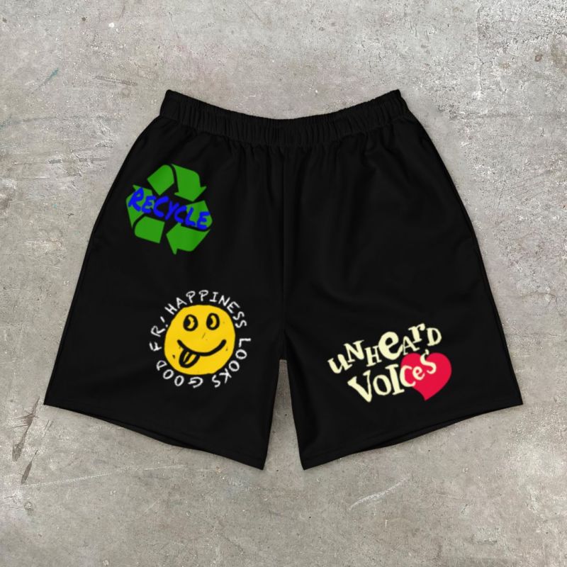 2022 new shorts casual beach pants straight fashion sports style