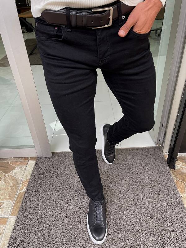 Black Slim Fit Jeans