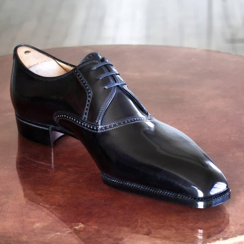 Premium black classic Derby shoes