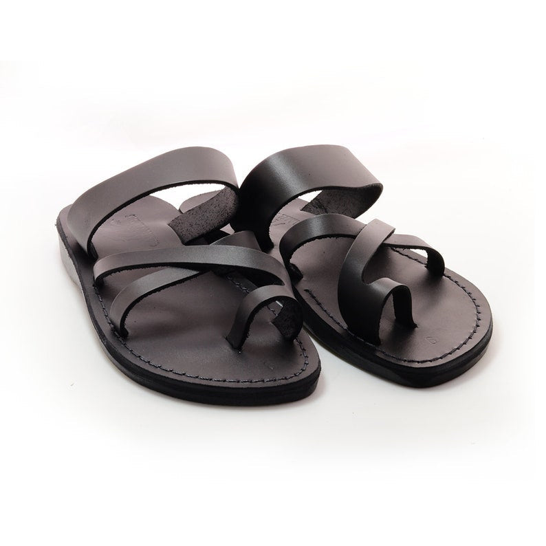 Toe Ring Brown Rome Style Sandals