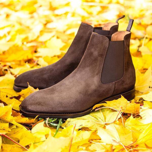 Men's Classic Fashion Brown Chelsea Boots
