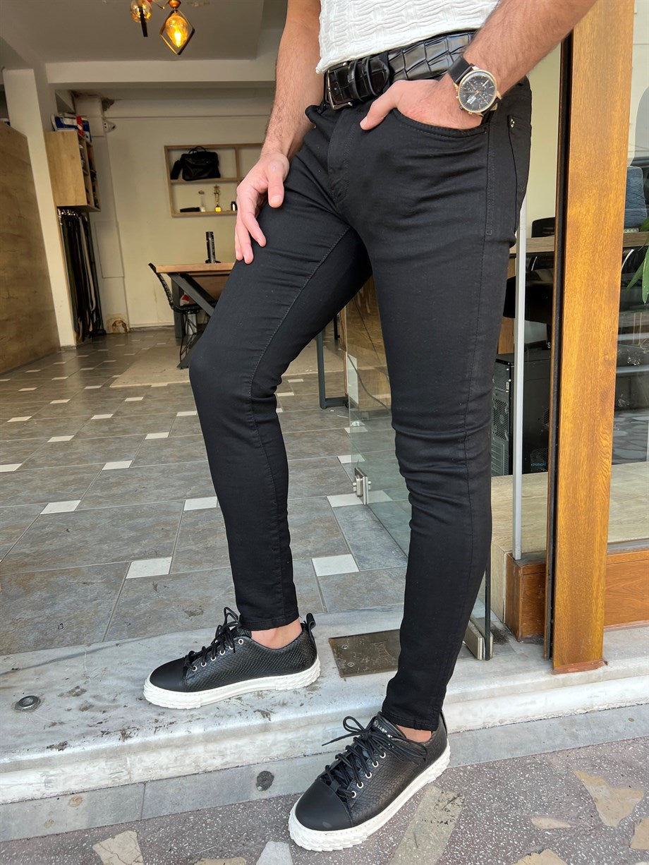 Slim Fit Side Pocket Jeans