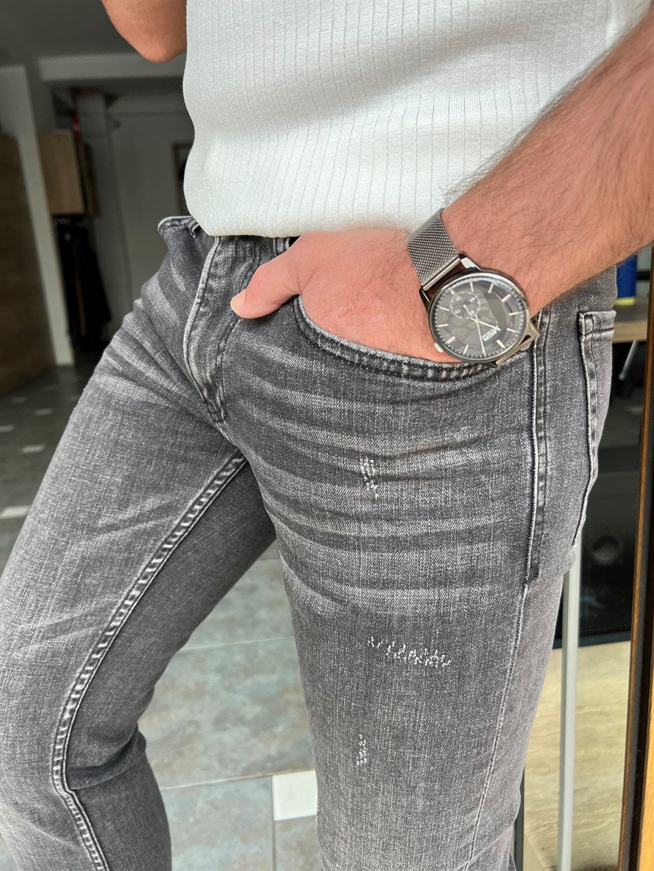 Grinding Slim Fit Jeans