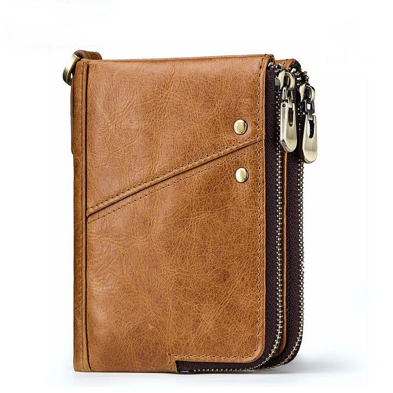 Geniune Leather Handmade Men's Wallets 03